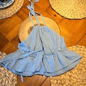 Shein Carolina Blue crop tank!